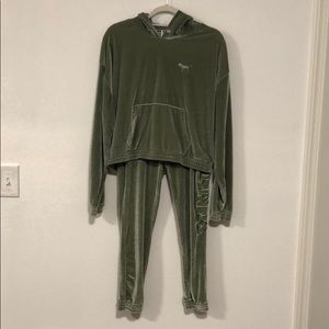 PINK Velvet Sweatsuit